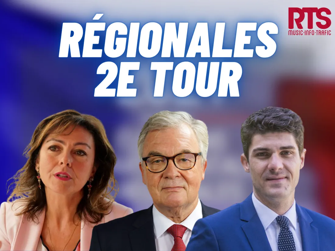 Dans l'ordre : Carole Delga (PS), Jean-Paul Garraud (RN) & Aurélien Pradié (LR/UDI)